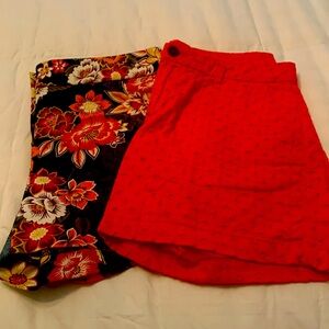 Loft and Old Navy women’s shorts ~ size 4